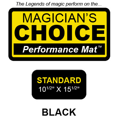 (image for) Standard Close-Up Mat BLACK - 10.5x15.5 - Ronjo